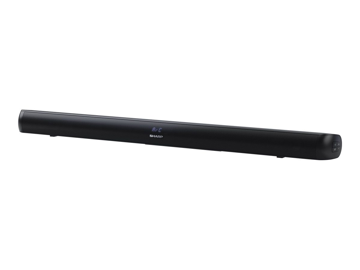 Sharp HT-SB147 2.0 Powerful Soundbar for TV above 40" HDMI ARC/CEC, Aux-in, Optical, Bluetooth, 92cm, Gloss Black, Sharp, Yes, Soundbar Speaker, HT-SB147, Gloss Black, No, USB port, AUX in, Bluetooth, Wireless connection