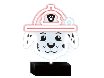 PAW PATROL Led neona lampa uz statīva bērniem, Ķepu patruļa-Marshall