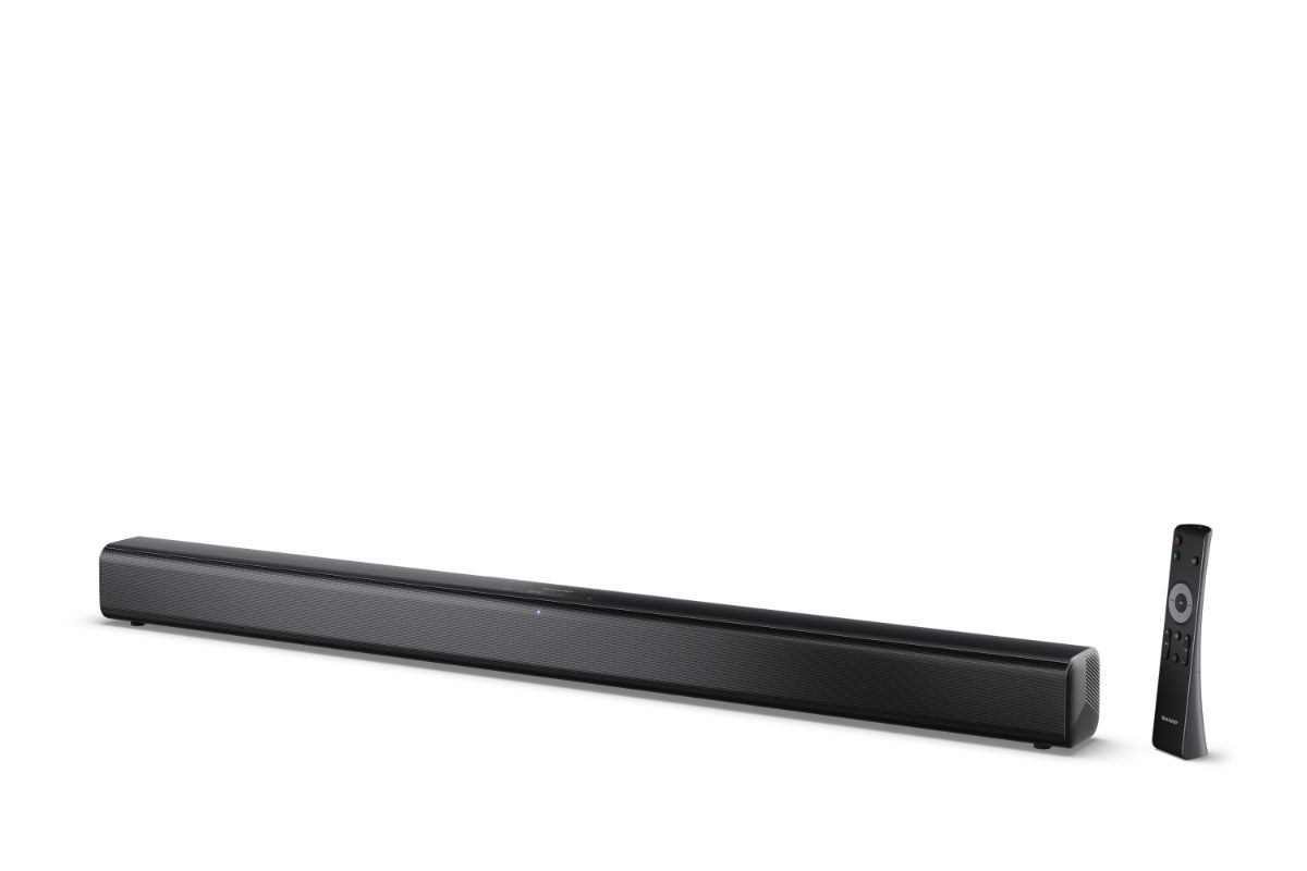 Sharp 2.0 Soundbar, HT-SB145, 150 W, Bluetooth, Wireless connection, Black