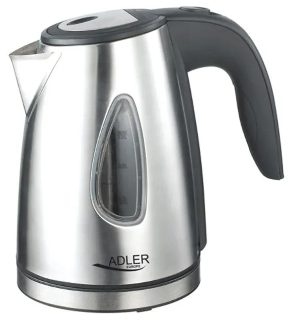 Adler | Kettle | AD 1203 | Standard | 1630 W | 1 L | Stainless steel | 360° rotational base