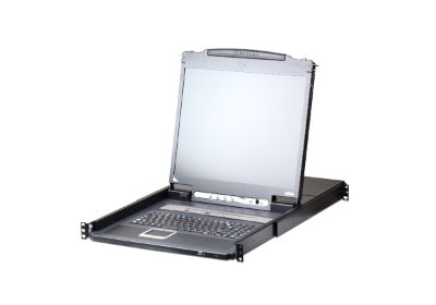 KVM over IP Switch with Daisy-Chain Port and USB Peripheral Support, CL5708IN 8-Port PS/2-USB VGA 19" LCD KVM