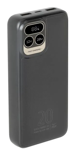 POWER BANK USB 20000MAH/VA2521 RIVACASE