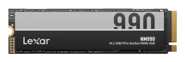 SSD|LEXAR|NM990|2TB|M.2|NVMe|Write speed 10000 MBytes/sec|Read speed 14000 MBytes/sec|2.45mm|TBW 750 TB|MTBF 1500000 hours|LNM990X002T-RNNNG