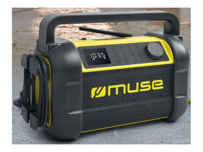 M-928 BTY, Jobsite Radio speaker, Waterproof, Bluetooth, Wireless connection, Portable, NFC features, Black/Yellow