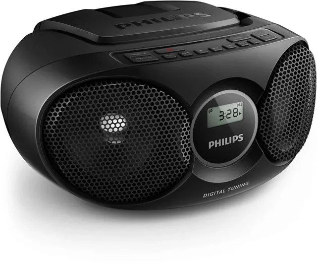 PHILIPS CD magnetola (melna)