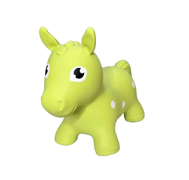 Gerardo's Toys lēkāšanas rotaļlieta, zirgs, zaļš
