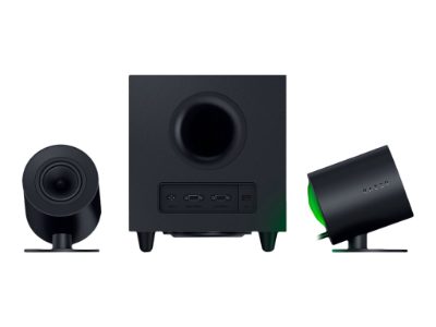 Gaming Speakers with wired subwoofer, Nommo V2 - 2.1, Bluetooth, Black