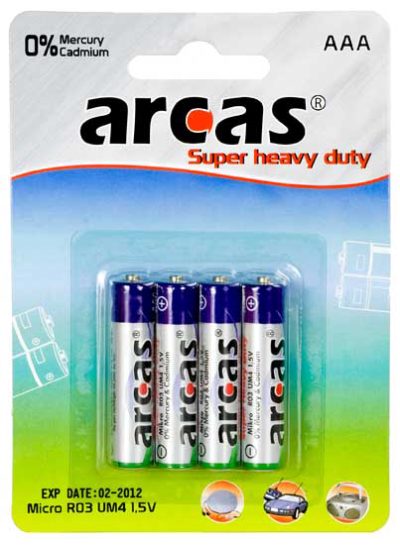AAA/R03, Super Heavy Duty, 4 pc(s)