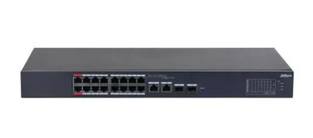 Switch|DAHUA|CS4218-16ET-240|Type L2|Desktop/pedestal|16x10Base-T / 100Base-TX|PoE ports 16|DH-CS4218-16ET-240