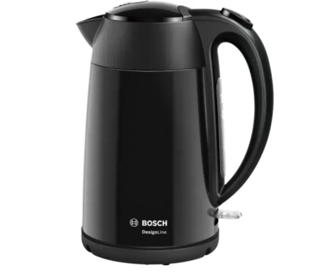 Bosch | Kettle | DesignLine TWK3P423 | Electric | 2400 W | 1.7 L | Stainless steel | 360° rotational base | Black