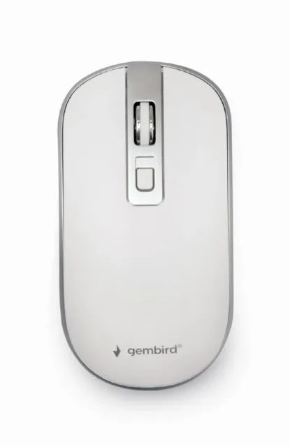 Gembird | Wireless Optical mouse | MUSW-4B-05 | Optical mouse | USB | White