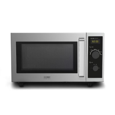 Caso Ceramic Microwave, CM 1000, Free standing, 1000 W, Stainless Steel/Black