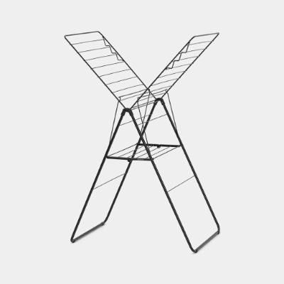 BRABANTIA HangOn veļas žāvētājs, 20m, Matt Black
