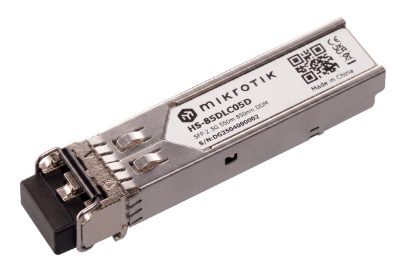 MikroTik SFP module 1.25G/2.5G MM 550m 850nm, Dual LC-connector, MikroTik