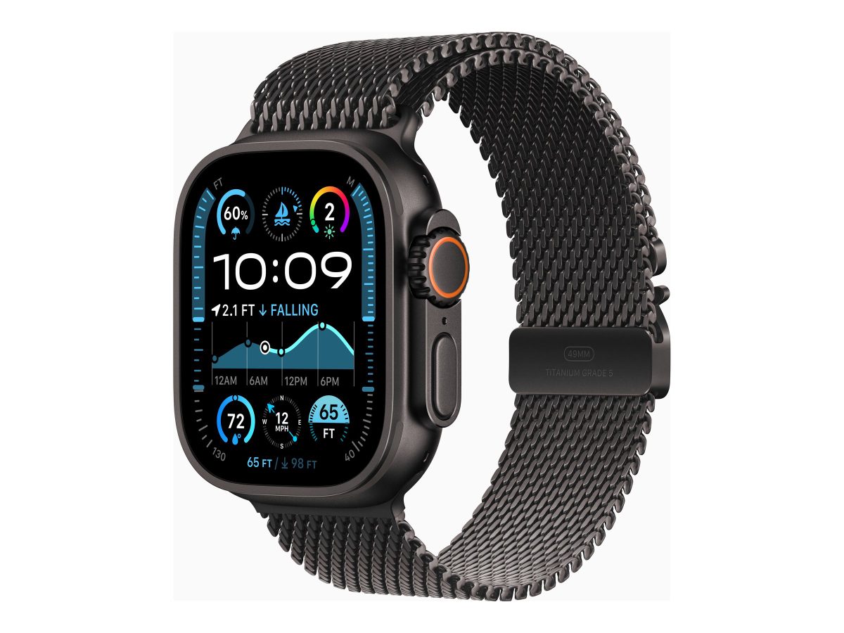 Apple Watch Ultra 2, Smart watch, GPS (satellite), Always-On Retina, Waterproof, Black