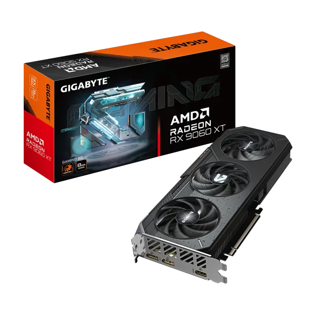Gigabyte Radeon RX 9060 XT GAMING 8G | AMD | 8 GB | Radeon RX 9060 XT | GDDR6 | HDMI ports quantity 1 | PCI-E 5.0
