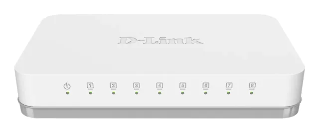 D-Link | Switch | GO-SW-8G/E | Unmanaged | Desktop | Gigabit Ethernet (copper) ports quantity 8