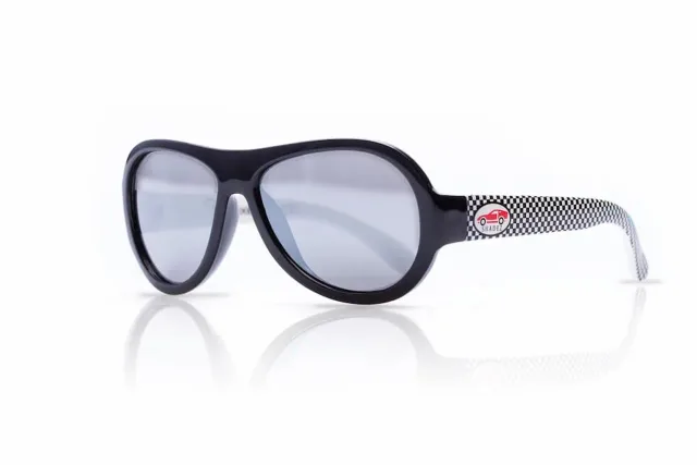 SHADEZ Rapid Racer Black Junior bērnu saulesbrilles, 3-7 gadi