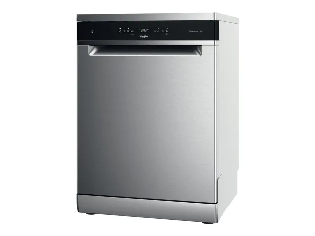 Whirlpool Dishwasher | WFO 3T133 P 6.5 X | Freestanding | Width 60 cm | Number of place settings 14 | Number of programs 10 | Energy efficiency class D | Display | Stainless steel