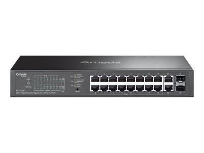 TP-Link Omada 20-Port Gigabit Easy Managed Switch with 16-Port PoE+, TP-LINK