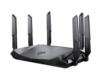 Wireless Router, MSI, 6600 Mbps, IEEE 802.11a, IEEE 802.11b, IEEE 802.11g, IEEE 802.11n, IEEE 802.11ac, IEEE 802.11ax, USB 3.0, 4x10/100/1000M, 1x2.5GbE, LAN \ WAN ports 1, GRAX66