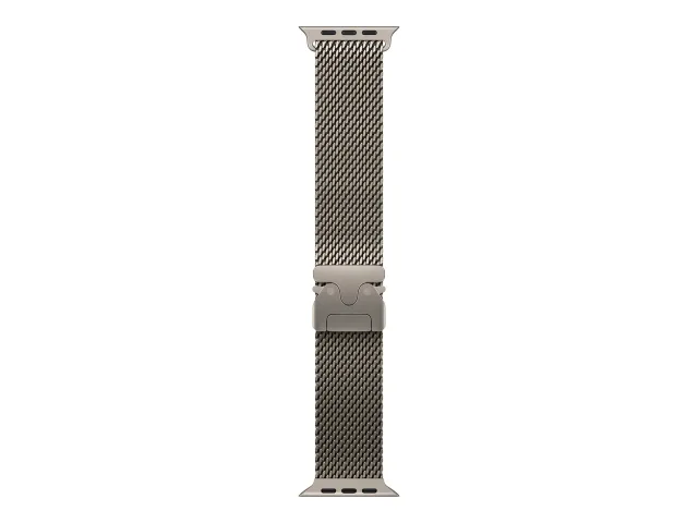 Apple | 49mm Natural Titanium Milanese Loop - Medium