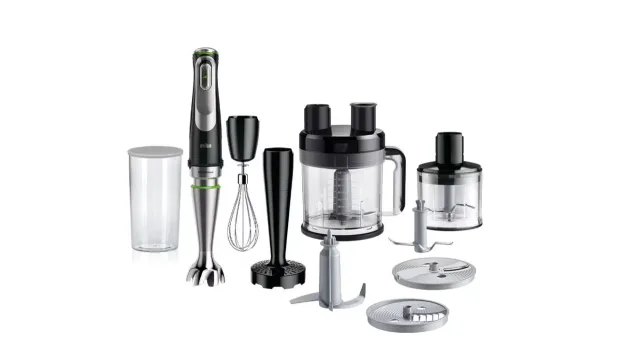Braun | Hand Blender | MultiQuick 9 MQ9187XLI | Hand Blender | 1200 W | Black/Stainless Steel