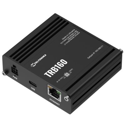 LTE Router, TRB160, No Wi-Fi, 10/100/1000 Mbit/s, Ethernet LAN (RJ-45) ports 1, Mesh Support No, MU-MiMO No, 4G, 1