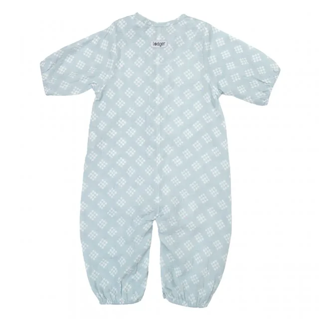 Lodger Jumper Tribe Muslin mazuļu rāpulis bez pēdiņām, Ice Flow, 68 cm