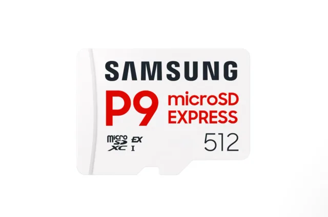 Samsung P9 Express | 512 GB | microSD | Flash memory class U3, V30, A1