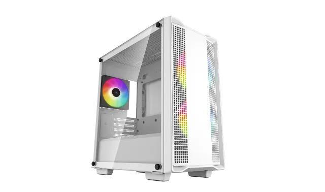 Deepcool | ARGB Micro-ATX CASE | CC360 | White | Mini-ITX / Micro-ATX | ATX PS2 (maximum length: 160mm)