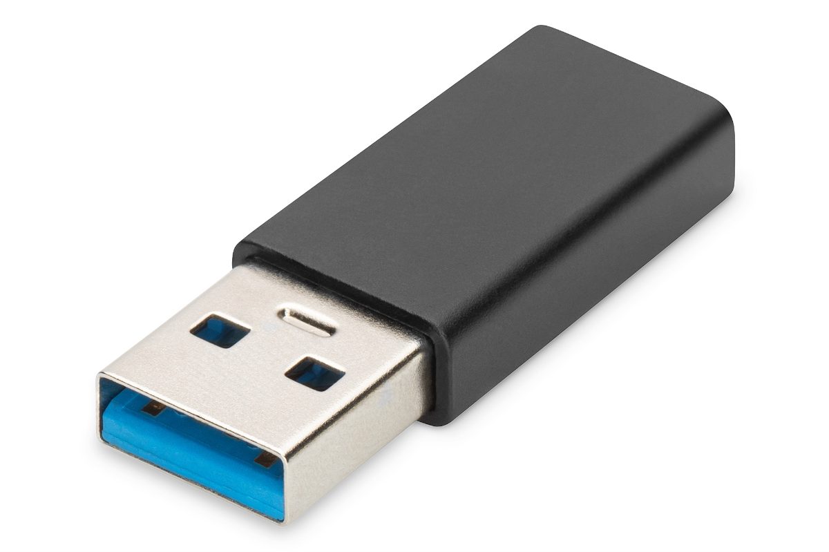 Adapter, AK-300524-000-S, USB-A to USB-C