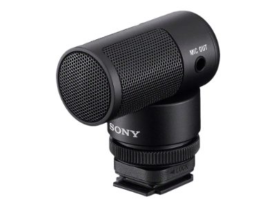 Shotgun Microphone, ECM-G1, Frequency response​: 50 Hz - 20000 Hz​; Front sensitivity​: -36dB (0dB=1V/Pa, 1kHz) ; Maximum input sound pressure level​: 125dB​