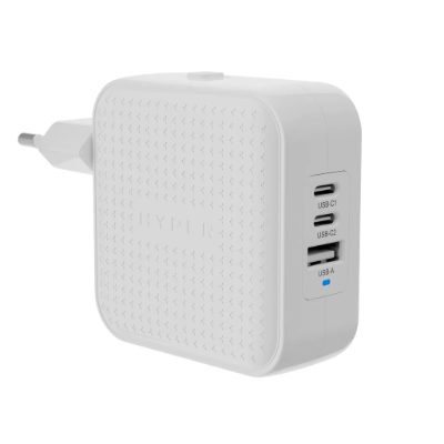 Hyper HyperJuice 70W USB-C GaN Travel Charger, White, HJ1003WHWWGL
