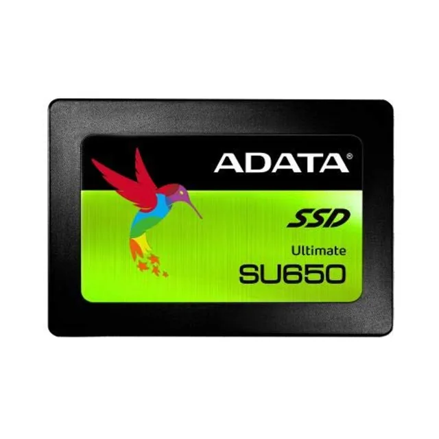 ADATA | Ultimate SU650 | ASU650SS-240GT-R | 240 GB | SSD form factor 2.5” | Solid-state drive interface SATA | Read speed 520 MB/s | Write speed 450 MB/s