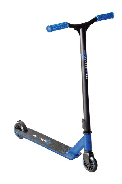 Muuwmi Stuntscooter skrejritenis 100 mm, melns/zils