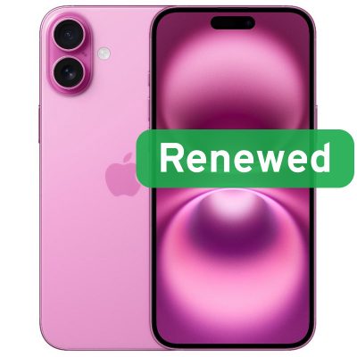 Apple Renewed Grade C, Apple iPhone 16 Plus, Pink, 6.7 ", OLED, 128 GB, 5G, iOS