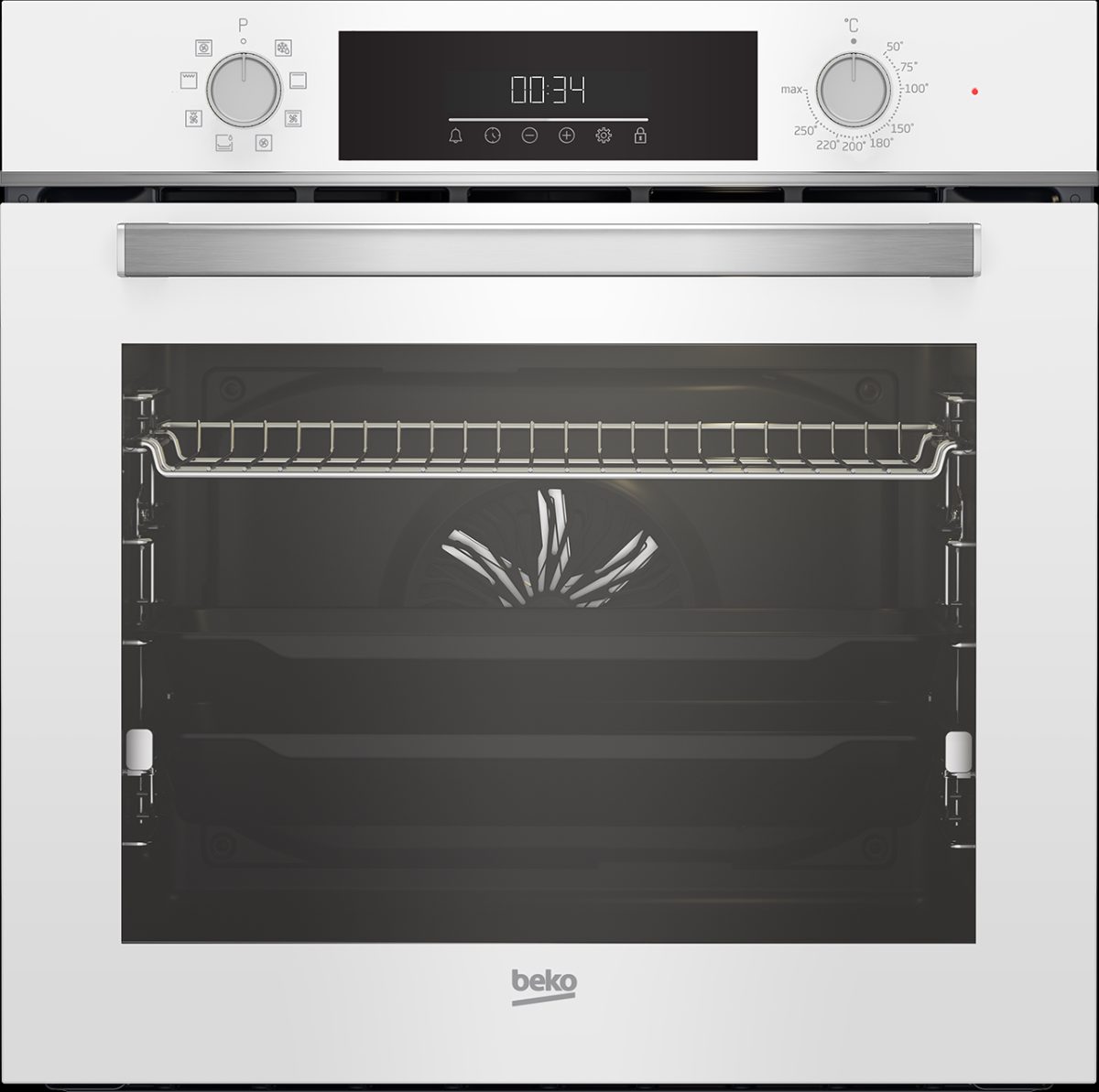 BEKO Oven, BBIM14300WMS, 72 L, Electric, Catalytic, Electronic control, Steam function, Height 59.5 cm, Width 59.4 cm, White