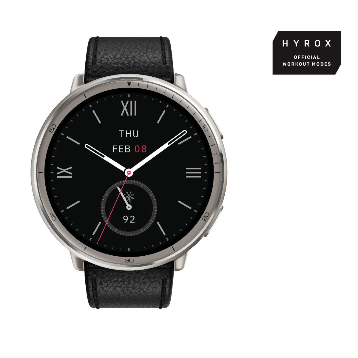 SMARTWATCH AMAZFIT ACTIVE 2/A2433 BLK LEAT W2433EU1N HUAMI