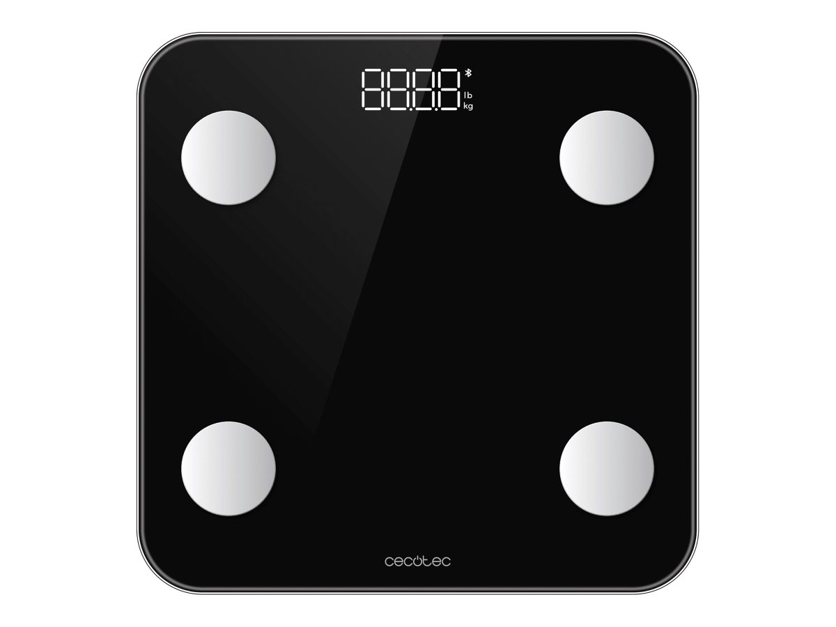 Cecotec Bathroom Scales, Surface Precision Smart, Maximum weight (capacity) 180 kg, Black