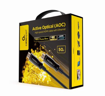 CABLE HDMI-HDMI 50M AOC/CCBP-HDMI-AOC-50M-02 GEMBIRD