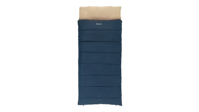 Outwell Contour Lux XL | Sleeping Bag | 220 x 105 cm | 2-way L-shape open-end with auto lock
