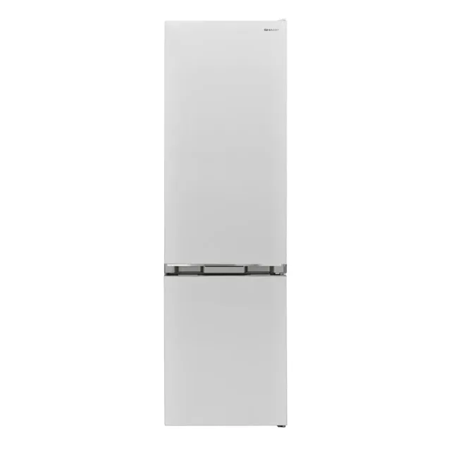 SHARP ledusskapis ar saldētavu, 269l, 180 cm, balts
