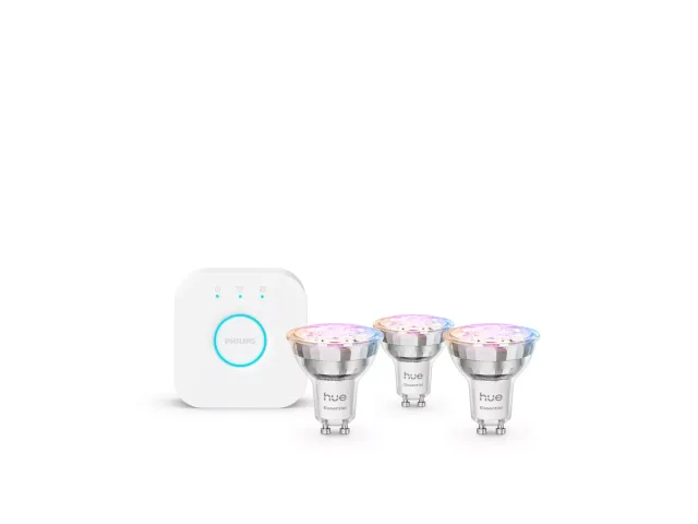 Philips Hue E WCA 345 GU10 3kit EU | GU10 | 3 W | 16 million colors, White and colored light