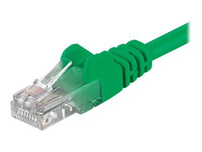 68368 CAT 5e patch cable, U/UTP, Green, 3 m