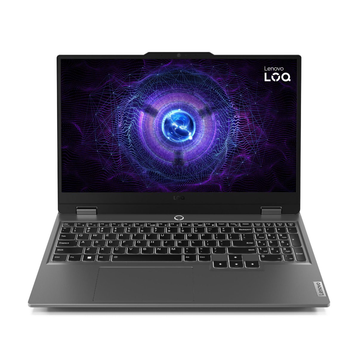 Notebook, LENOVO, LOQ, 15IAX9, CPU  Core i5, i5-12450HX, 2400 MHz, 15.6", 1920x1080, RAM 16GB, DDR5, 4800 MHz, SSD 512GB, NVIDIA GeForce RTX 3050, 6GB, ENG, Grey, 2.38 kg, 83GS002NPB