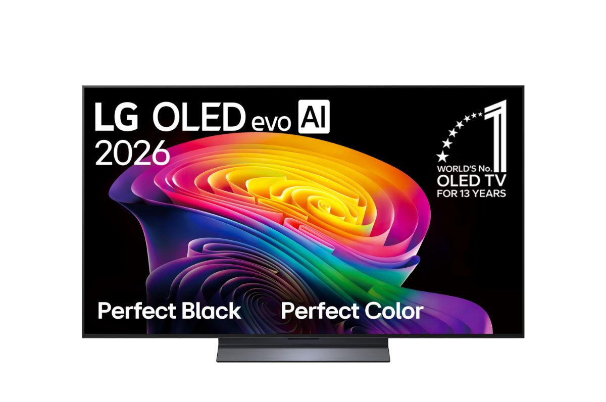 LG OLED 4K evo AI C6 TV, OLED55C61LA, 55, Smart TV, webOS, UHD, Black