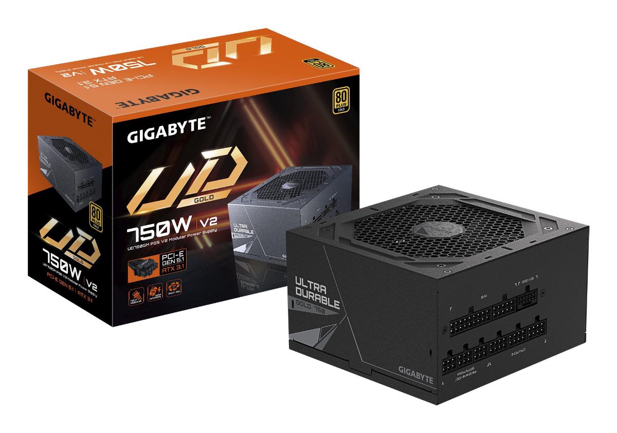 Gigabyte Power Supply, UD750GM PG5 V2, 750 W