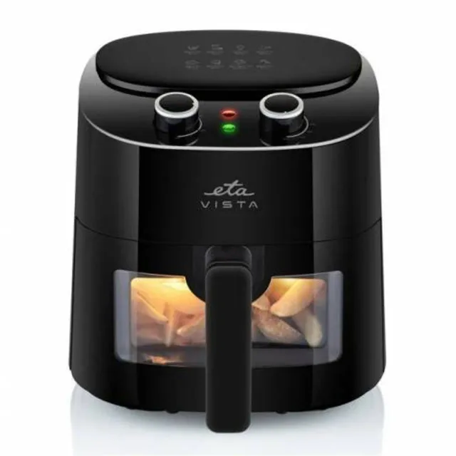 ETA | Hot air fryer | ETA016890000 Vista | Power 1300 W | Capacity 4.3 L | Hot air technology | Black