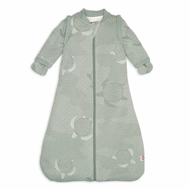 Lodger Hopper Matcha Turtle guļammaiss ar noņemamām piedurknēm, Silk, 50/62